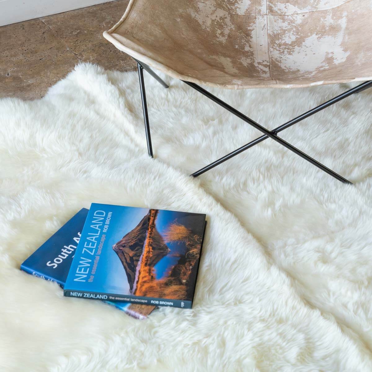 Genuine Sheepskin Rug Octo - 6' x 6'