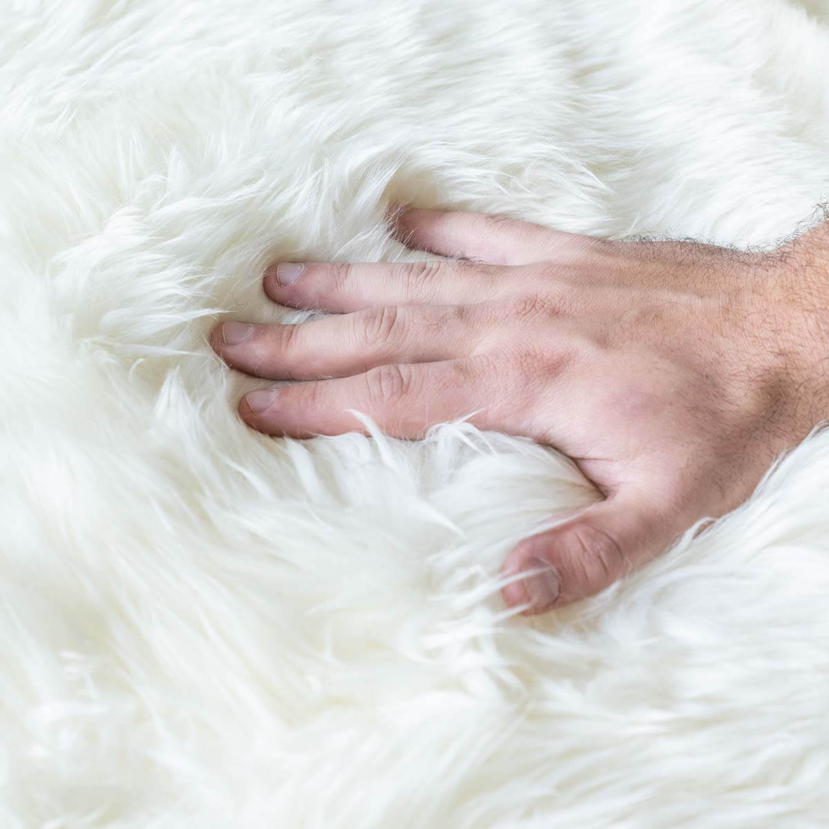 Genuine Sheepskin Rug Octo - 6' x 6'