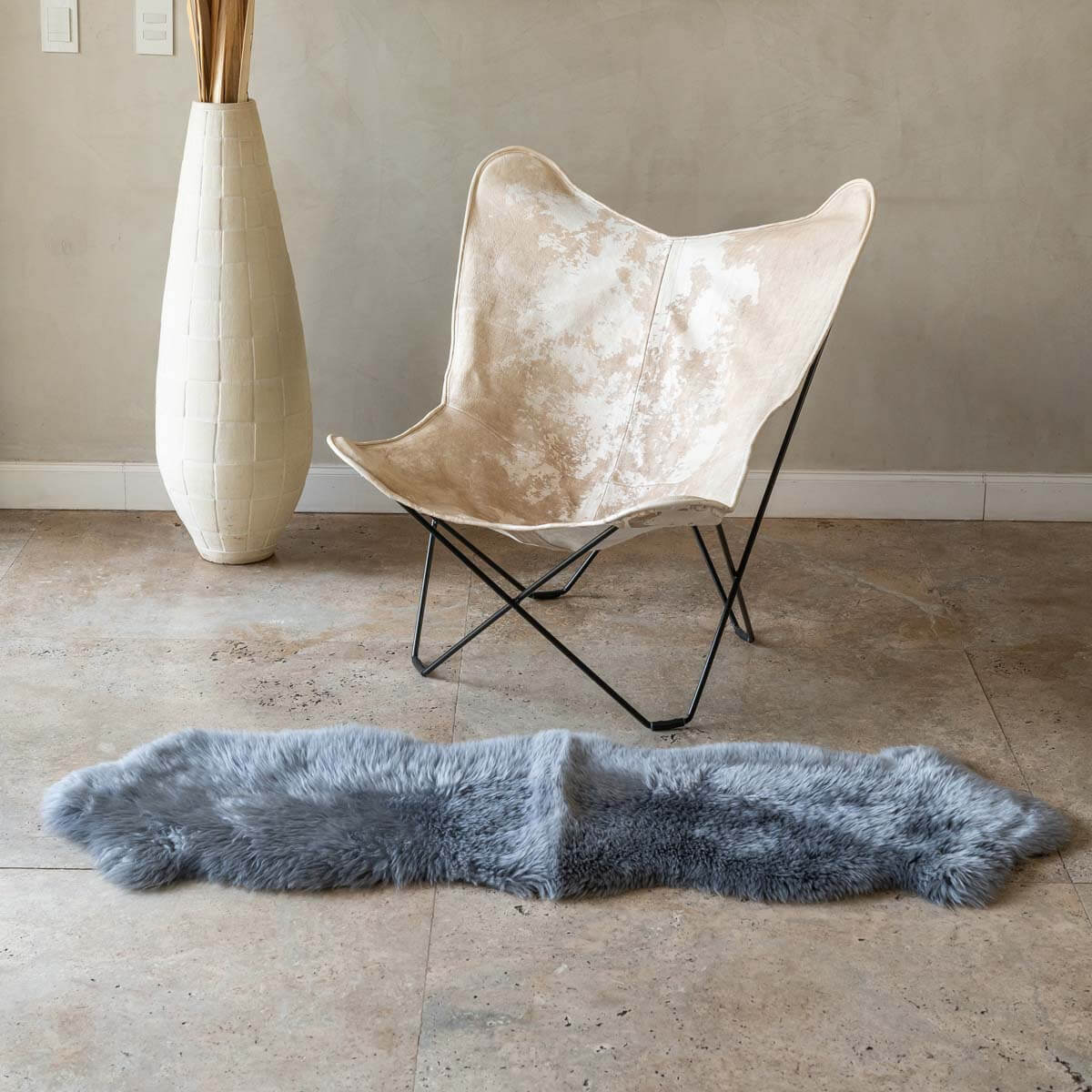 Genuine Sheepskin Rug Duo - 6' x 2'