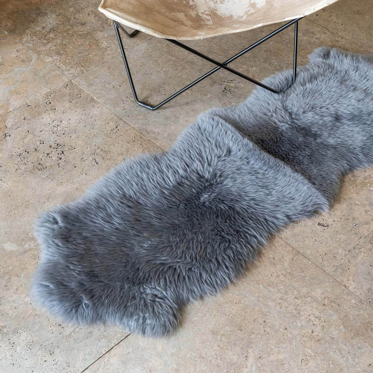 Genuine Sheepskin Rug Duo - 6' x 2'