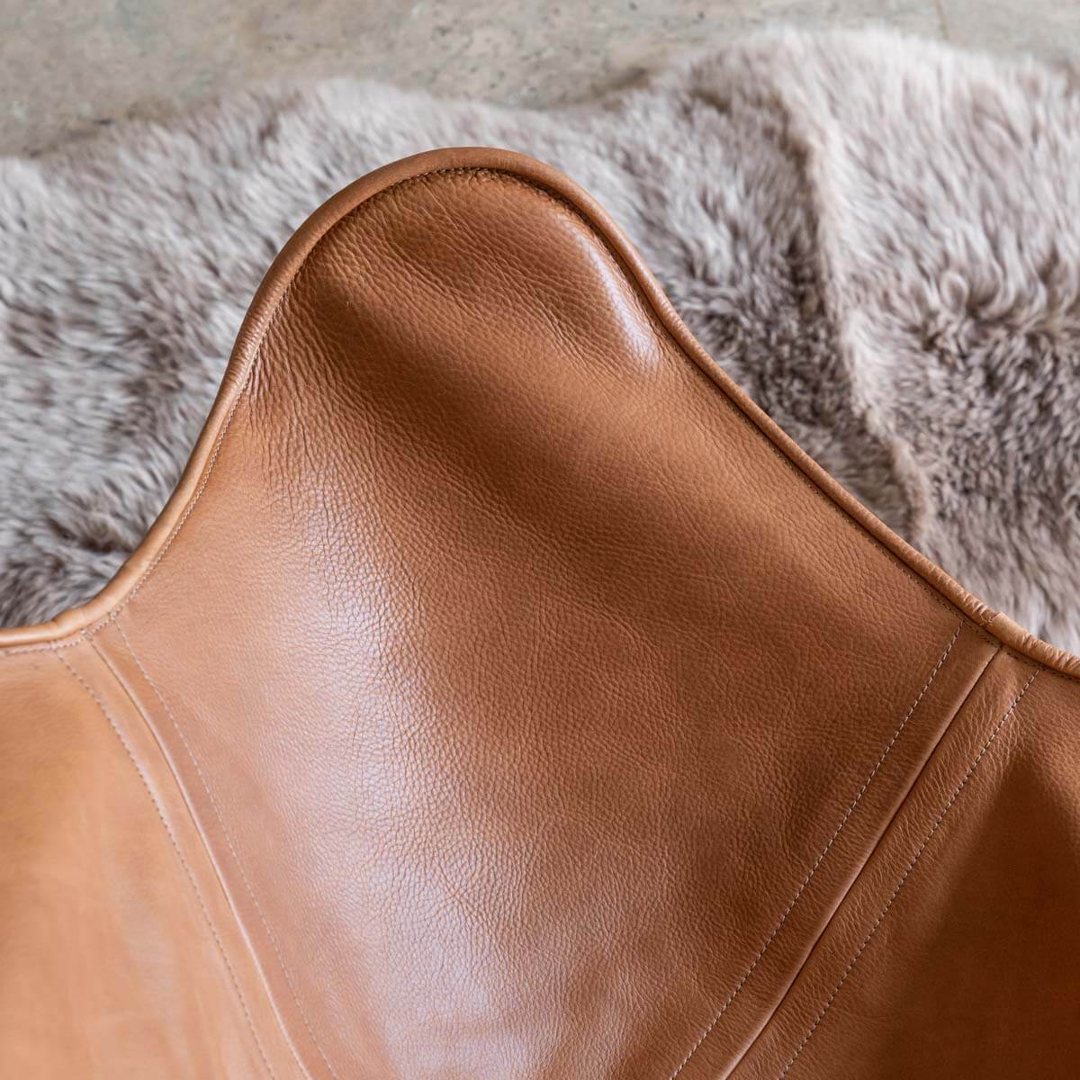 Butterfly Chair Crash Cowhide