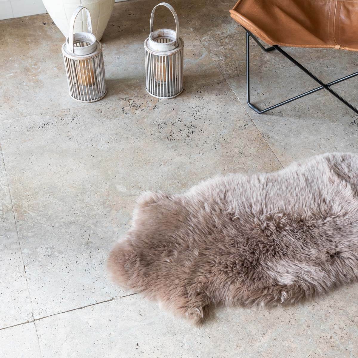Genuine Sheepskin Rug Duo - 6' x 2'
