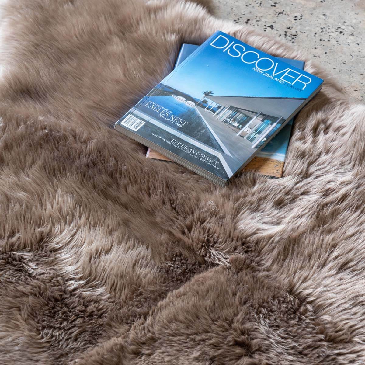 Genuine Sheepskin Rug Quad - 6' x 4'