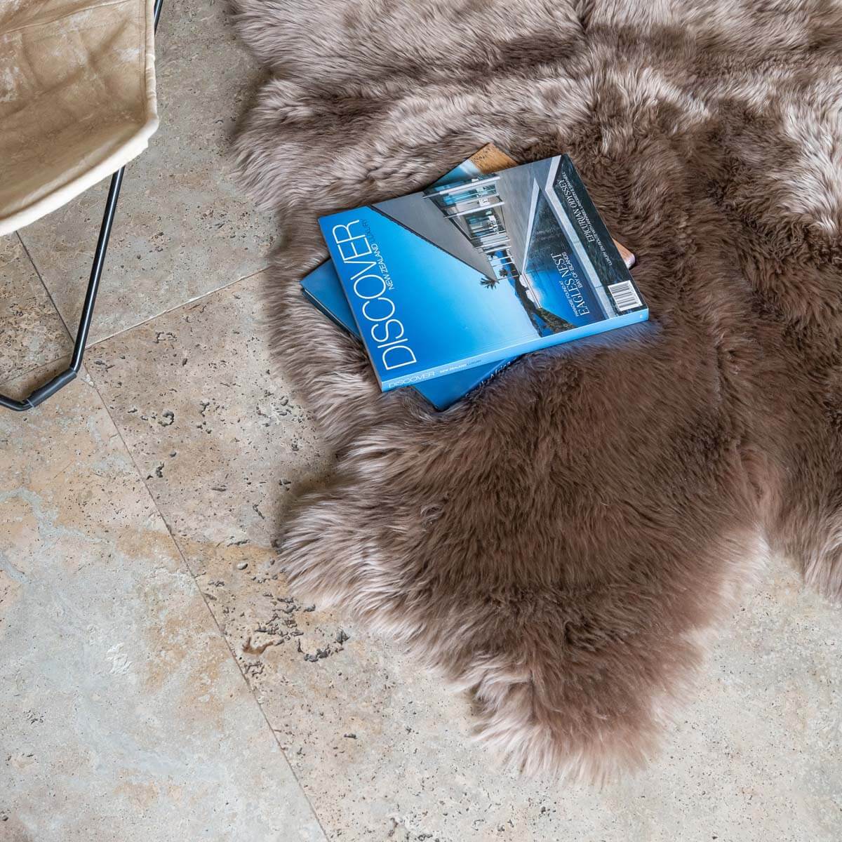 Genuine Sheepskin Rug Quad - 6' x 4'