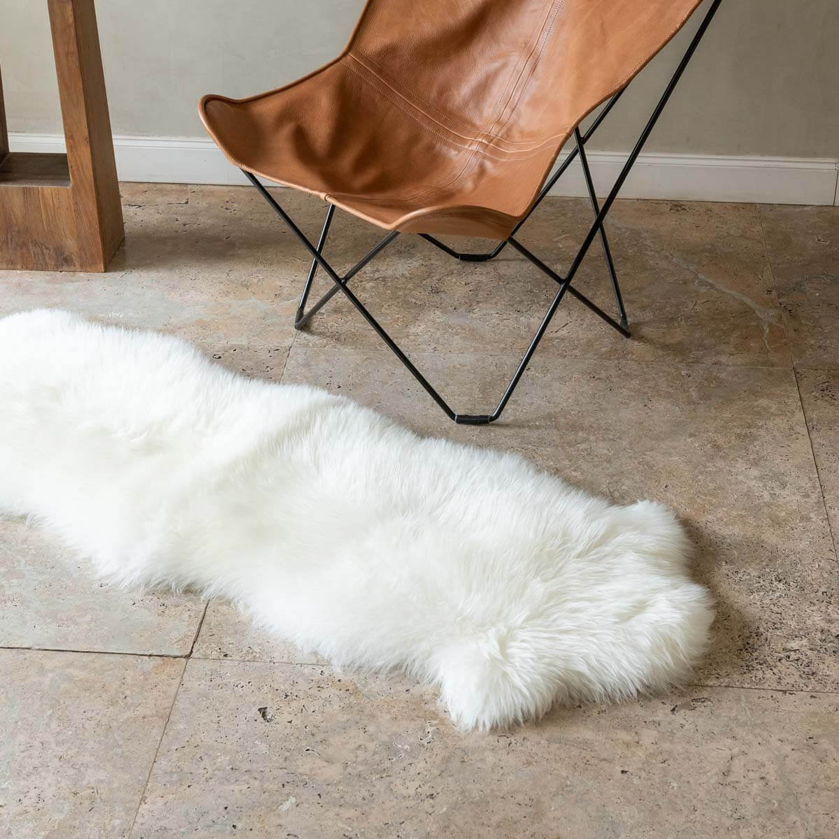 Genuine Sheepskin Rug Duo - 6' x 2'