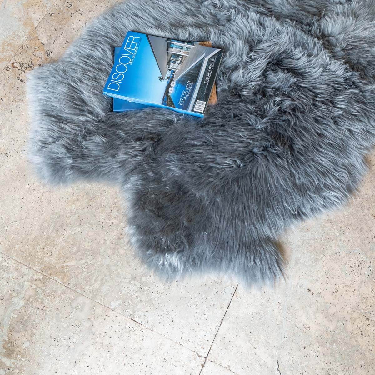 Genuine Sheepskin Rug Quad - 6' x 4'