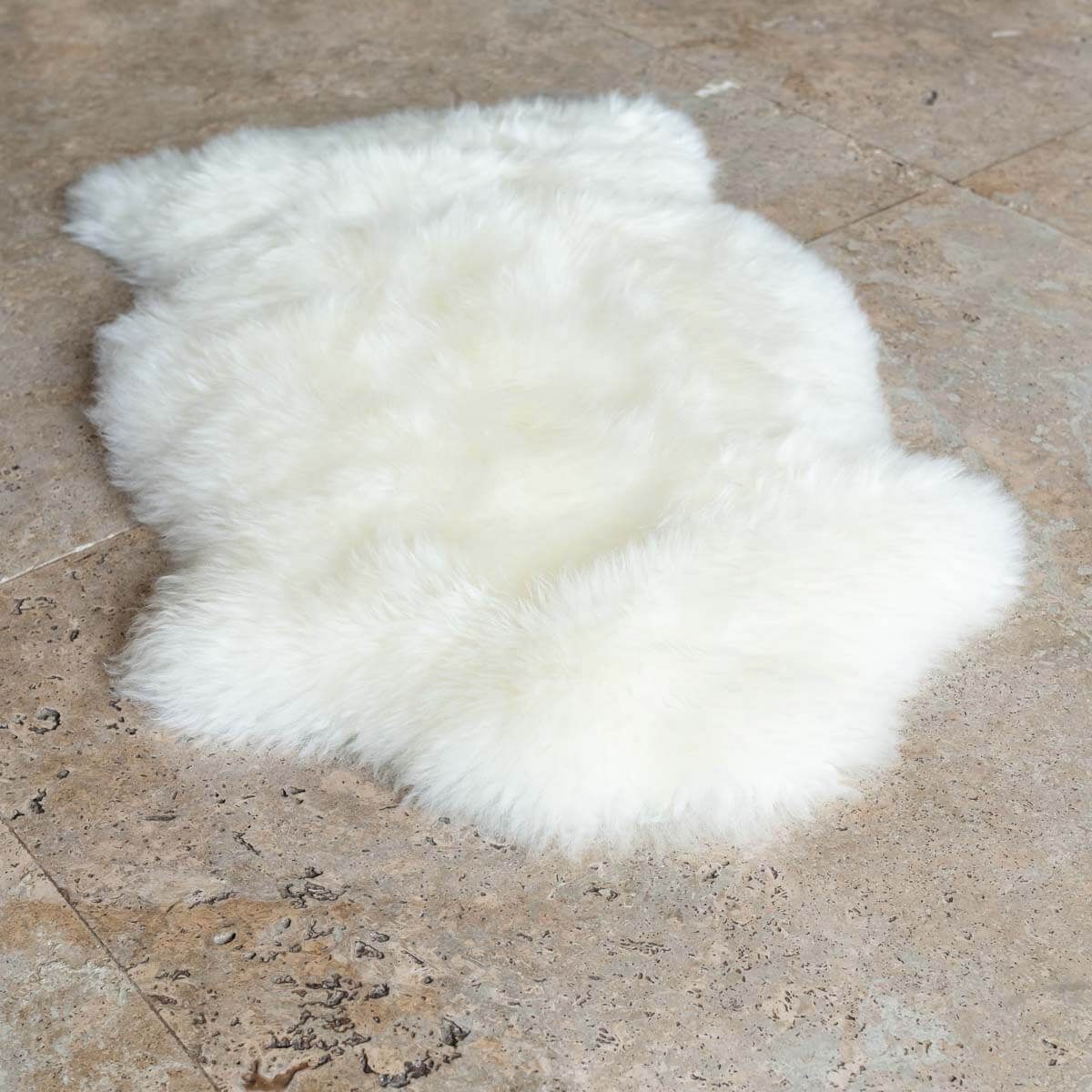 Long Hair Genuine Sheepskin Rug - 3' x 2'
