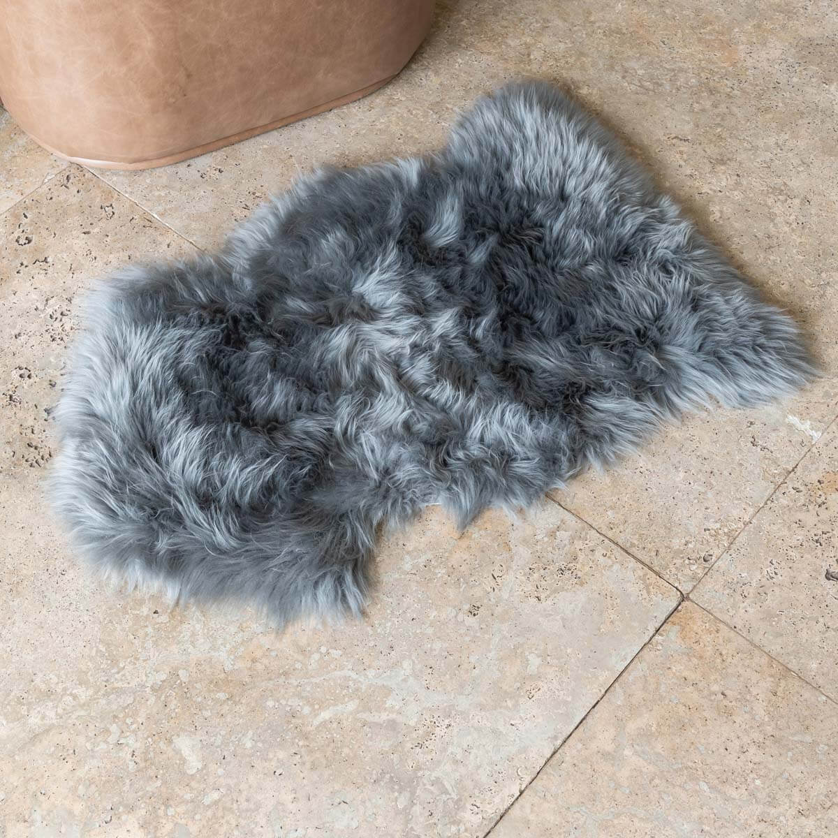Long Hair Genuine Sheepskin Rug - 3' x 2'
