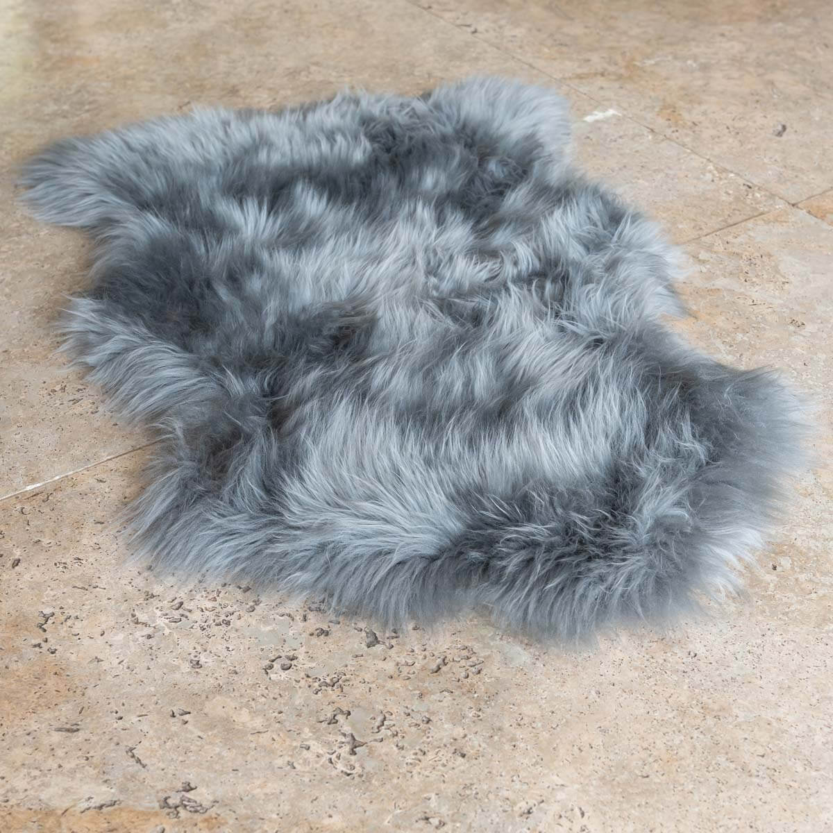Long Hair Genuine Sheepskin Rug - 3' x 2'