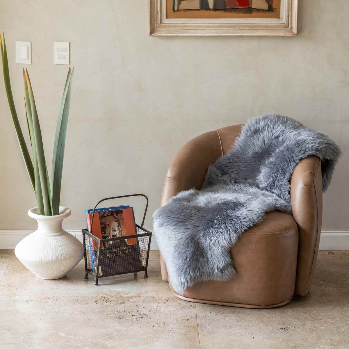 Genuine Sheepskin Rug Duo - 6' x 2'