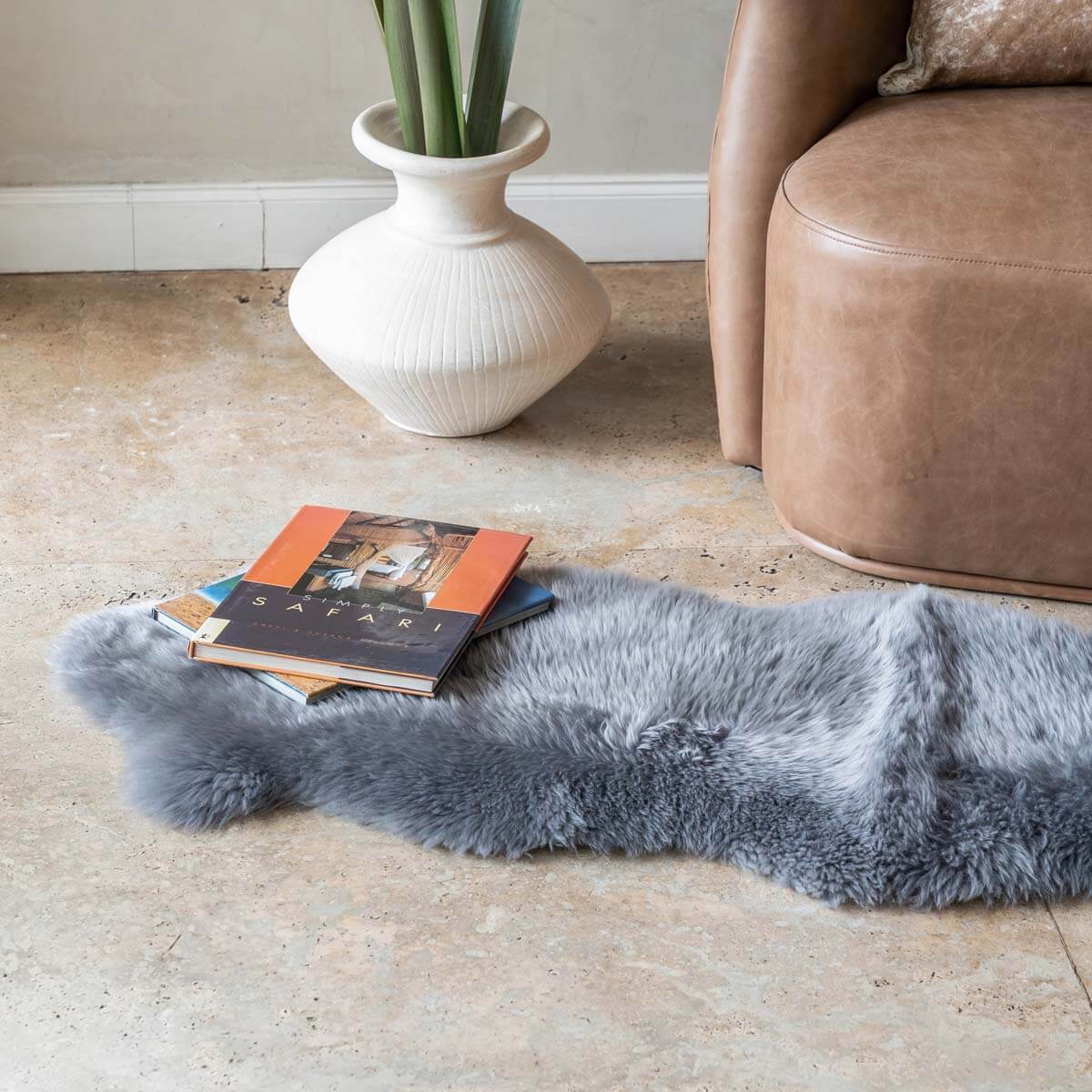 Genuine Sheepskin Rug Duo - 6' x 2'