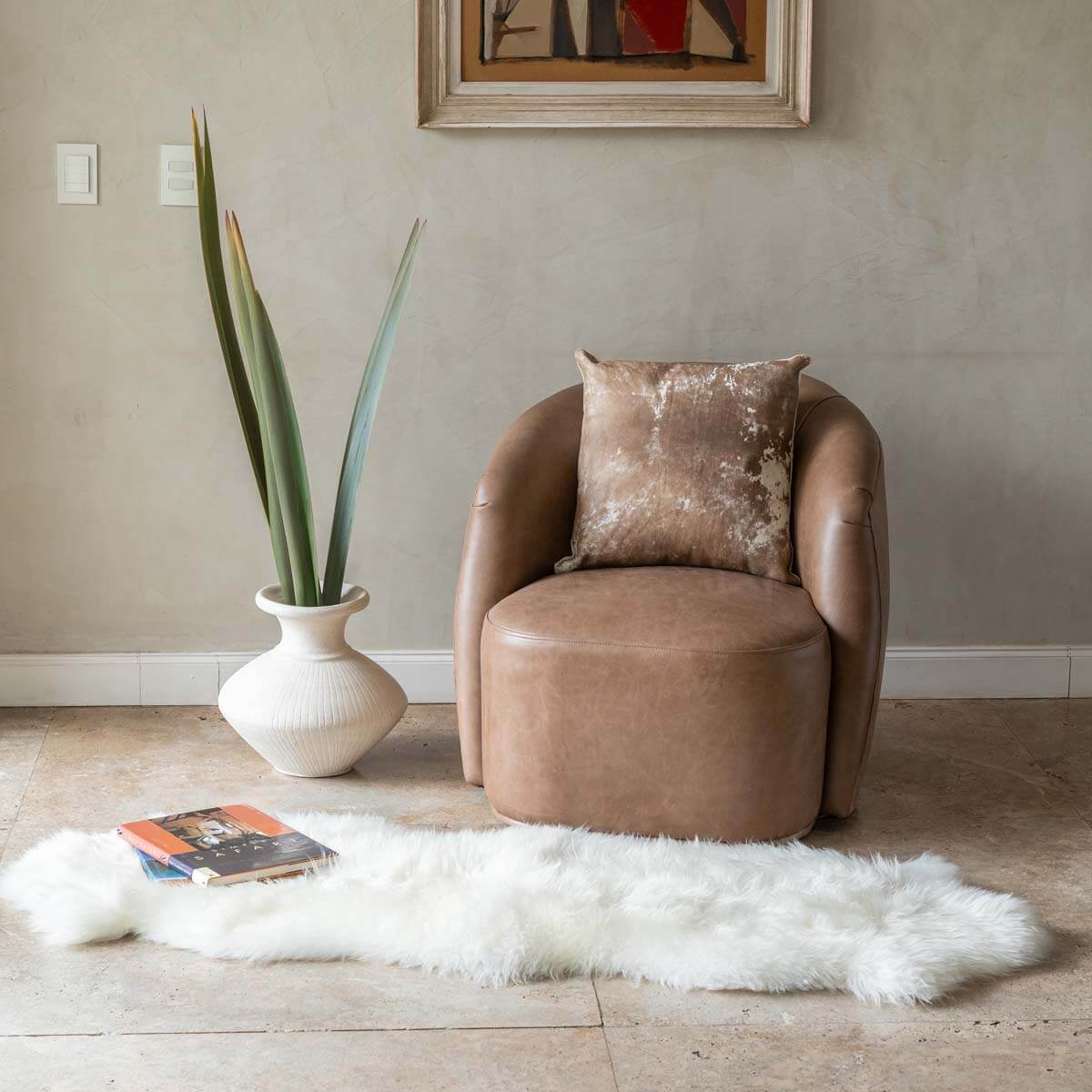Genuine Sheepskin Rug Duo - 6' x 2'