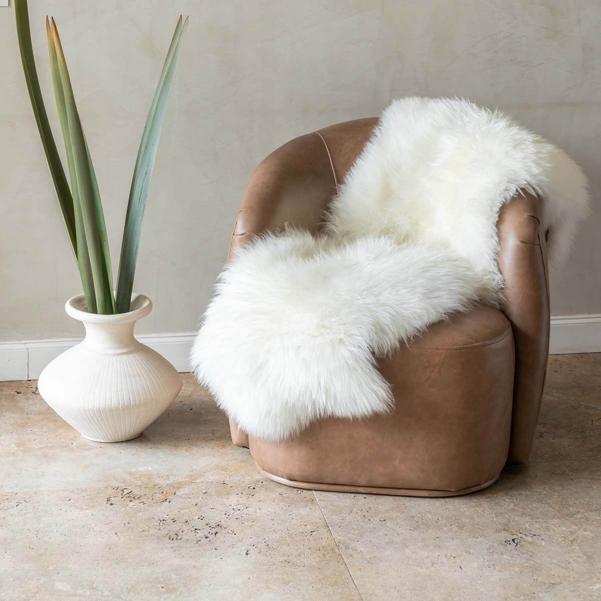 Genuine Sheepskin Rug Duo - 6' x 2'