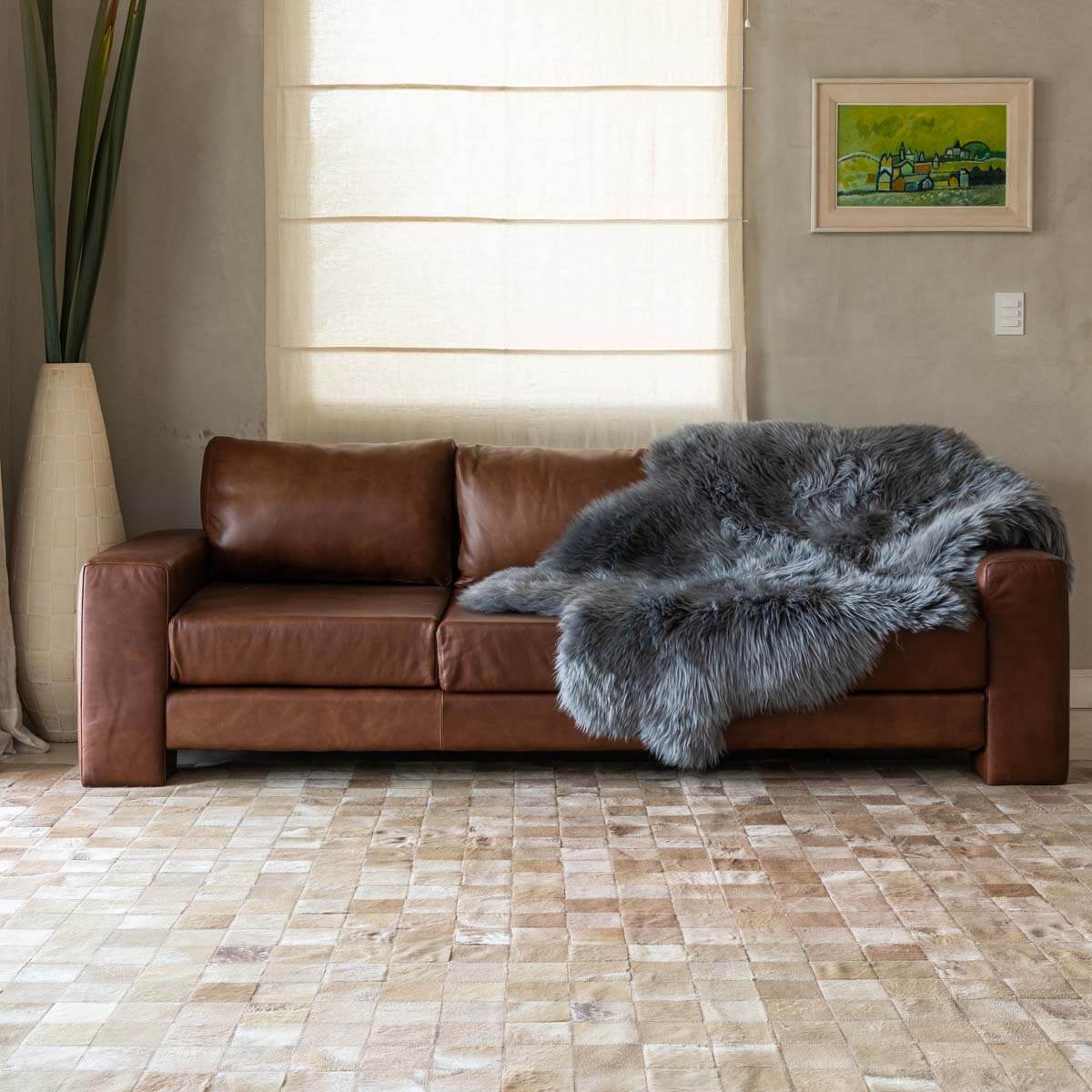 Genuine Sheepskin Rug Quad - 6' x 4'