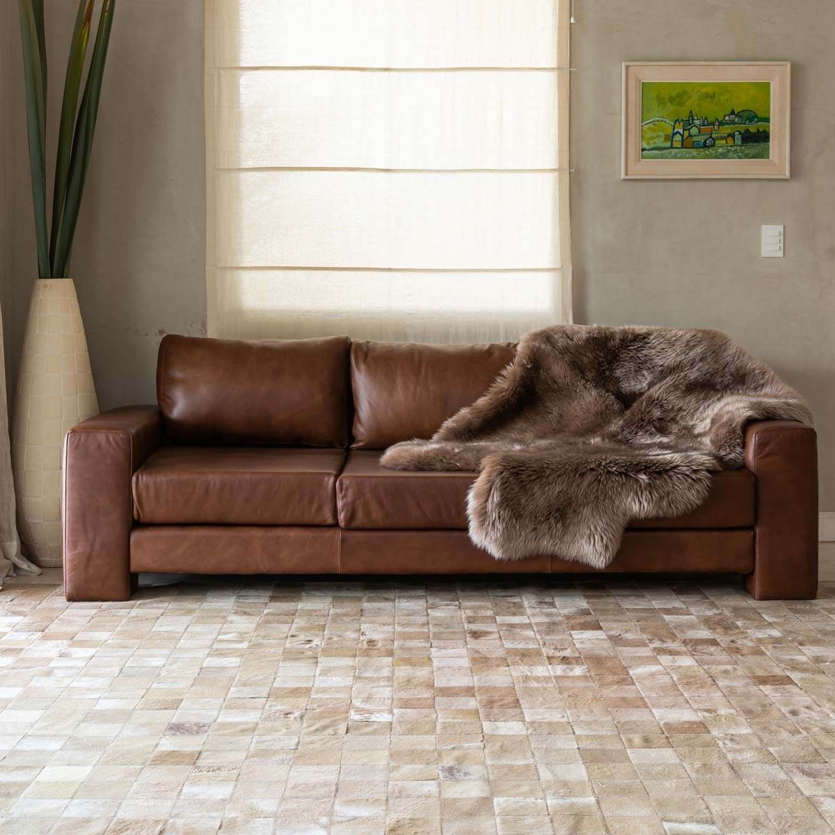 Genuine Sheepskin Rug Quad - 6' x 4'