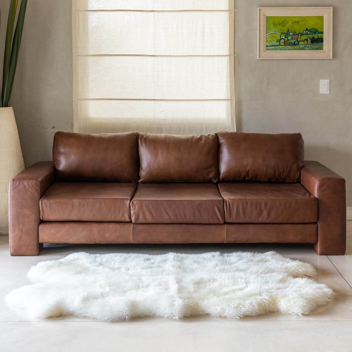 Genuine Sheepskin Rug Quad - 6' x 4'