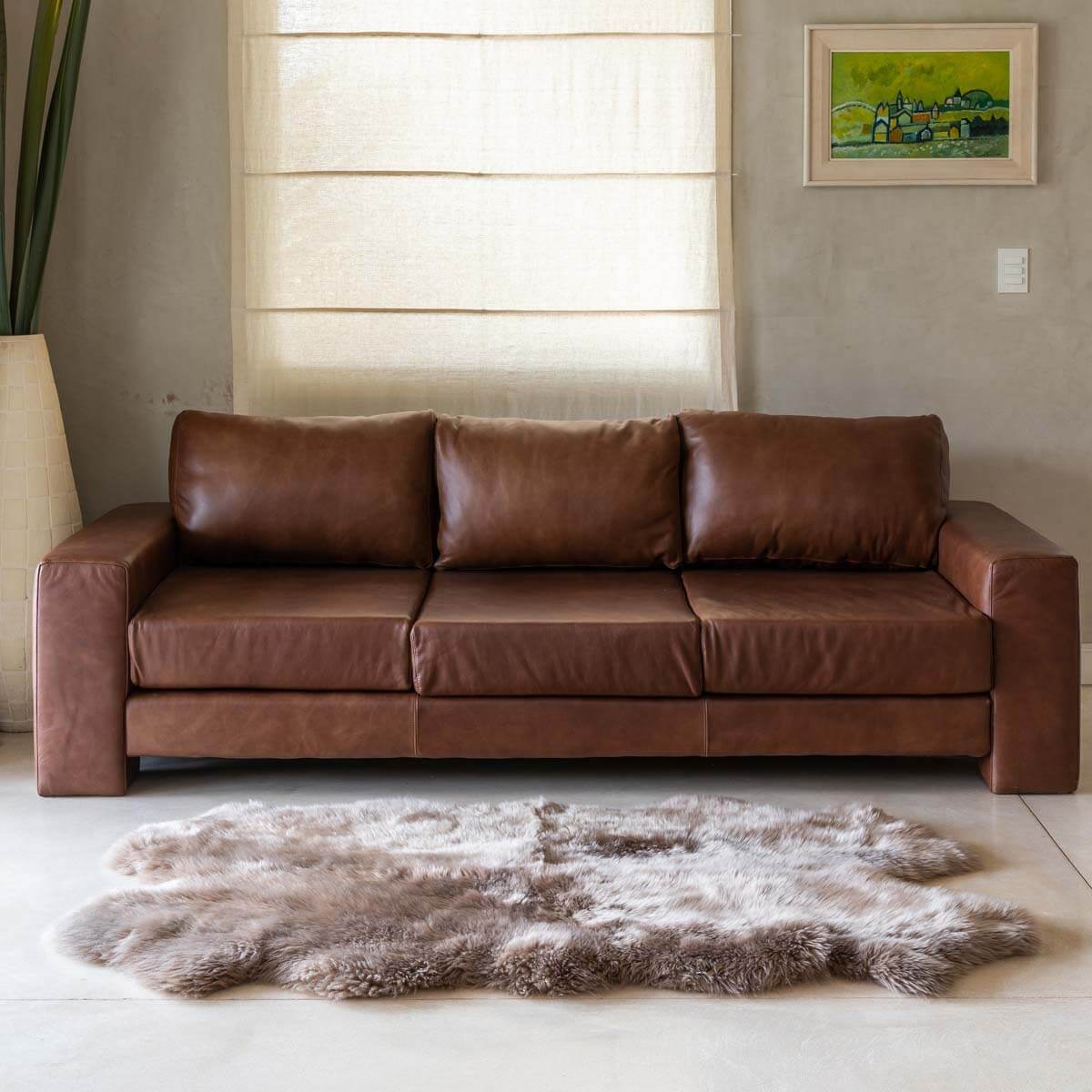 Genuine Sheepskin Rug Quad - 6' x 4'
