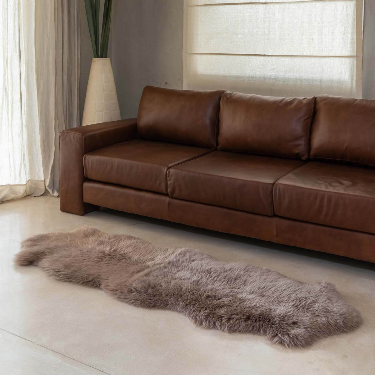 Genuine Sheepskin Rug Duo - 6' x 2'
