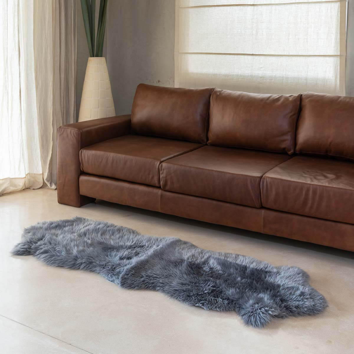 Genuine Sheepskin Rug Duo - 6' x 2'