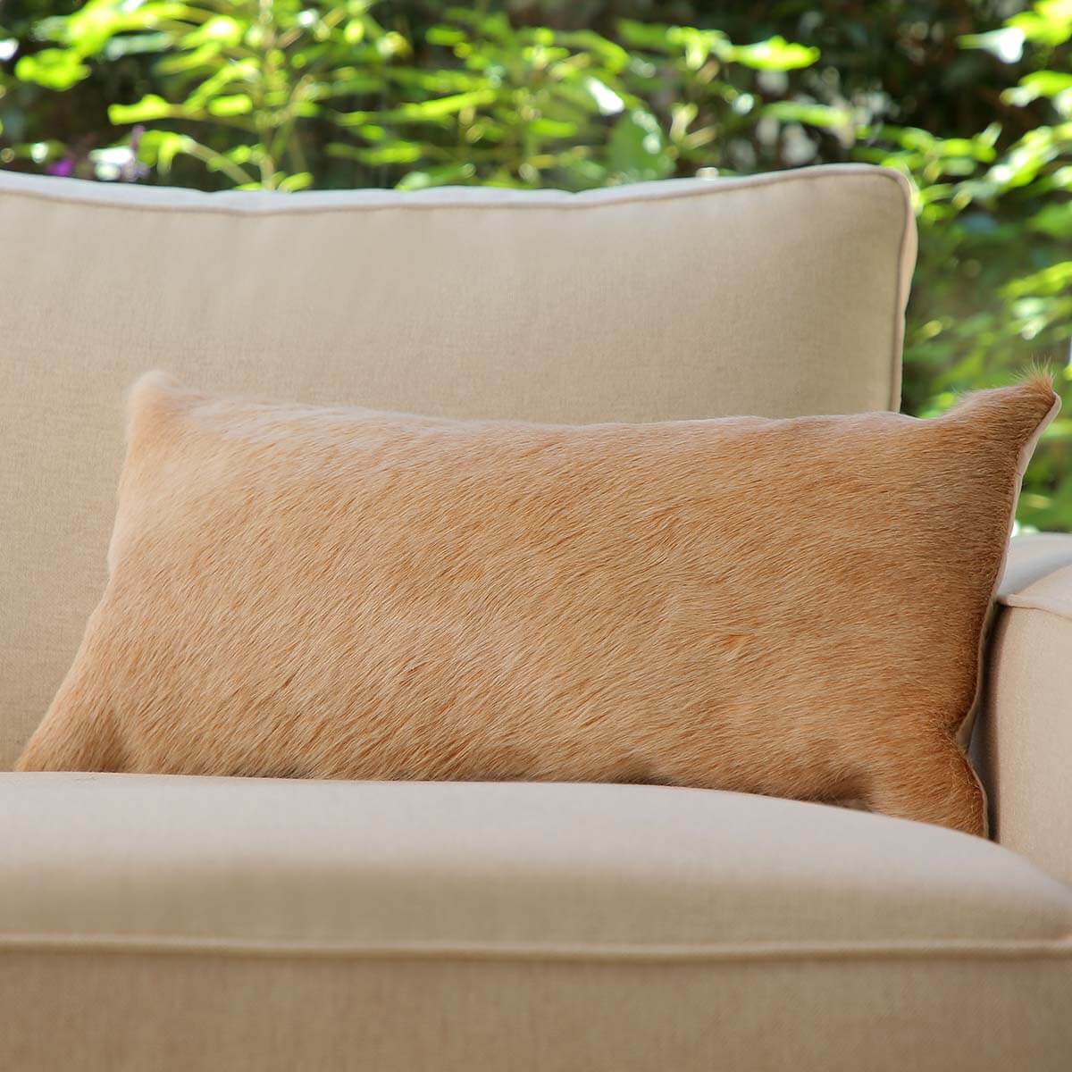 Cowhide Pillow Cover 12“ x 24″ – Full Design