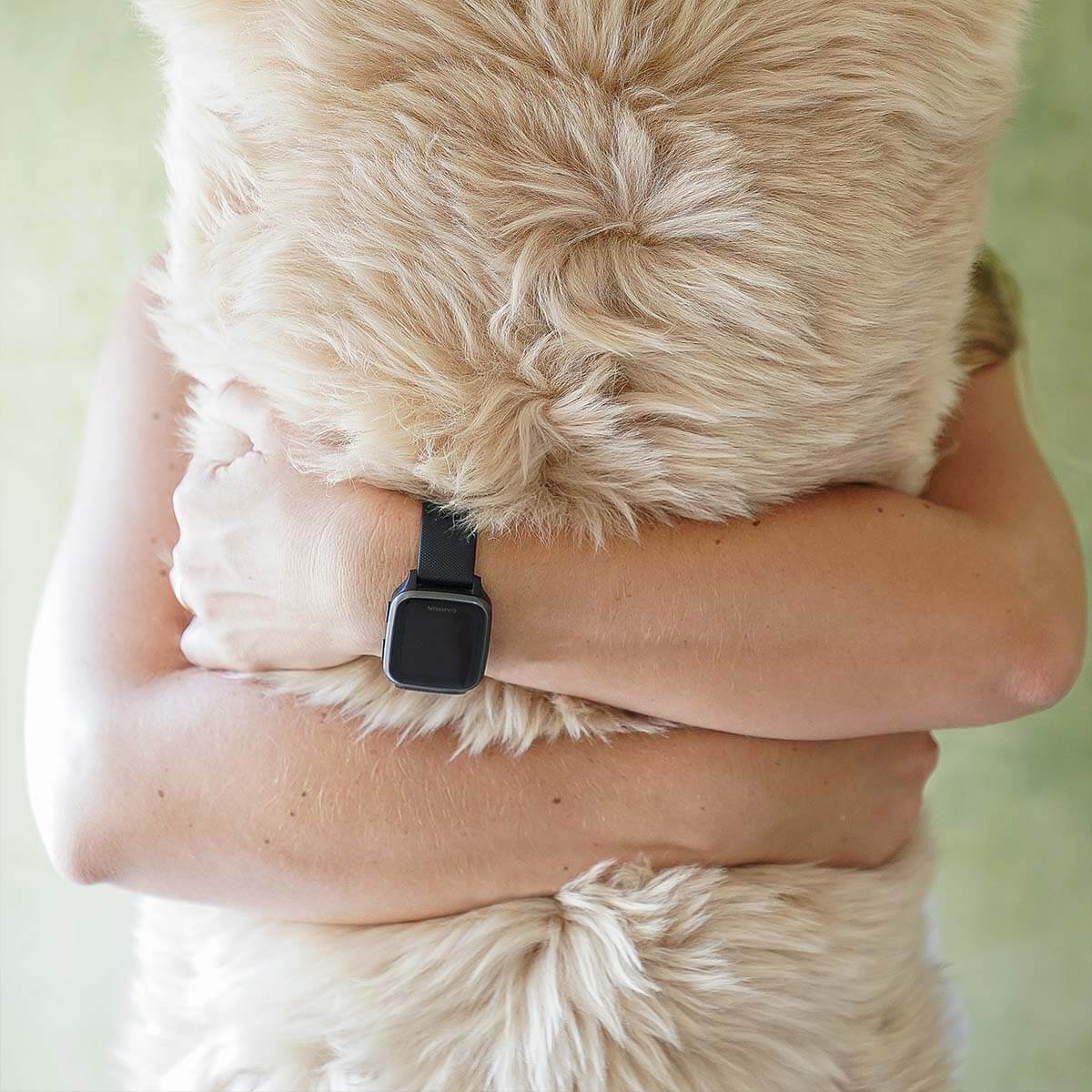 Long Hair Sheepskin Pillow Cover 12″ x 24″