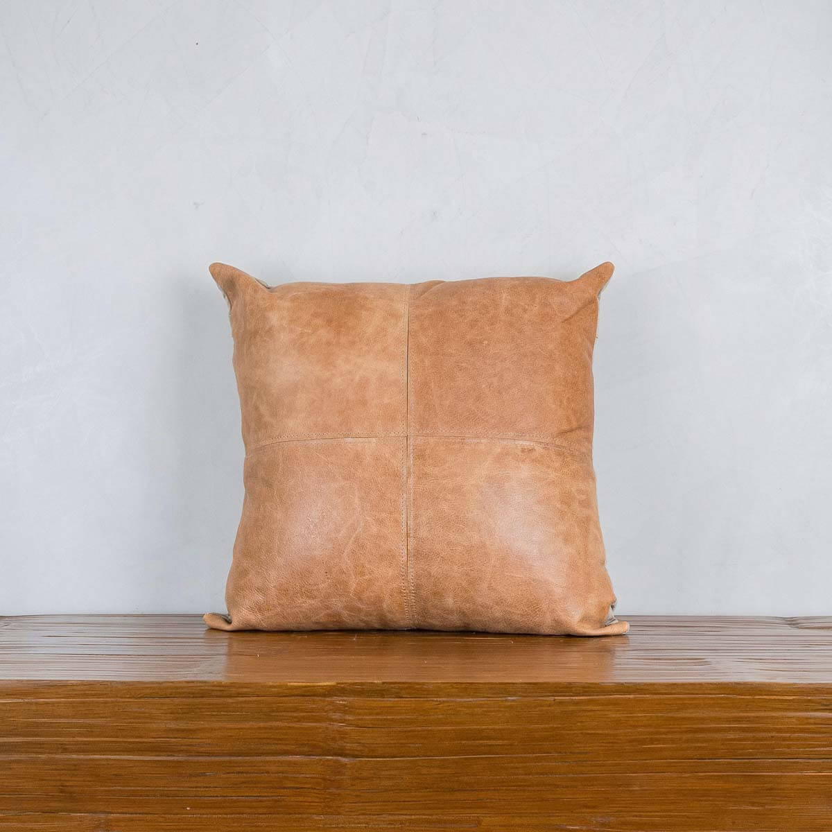 Cowhide Crash Pillow Cover 16″ x 16″ – Mosaic Design