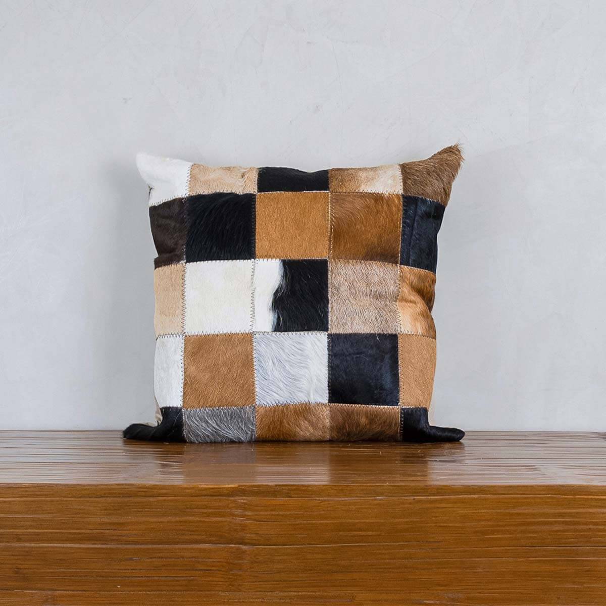 Cowhide Pillow Cover 20″ x 20″ – Pampa Design