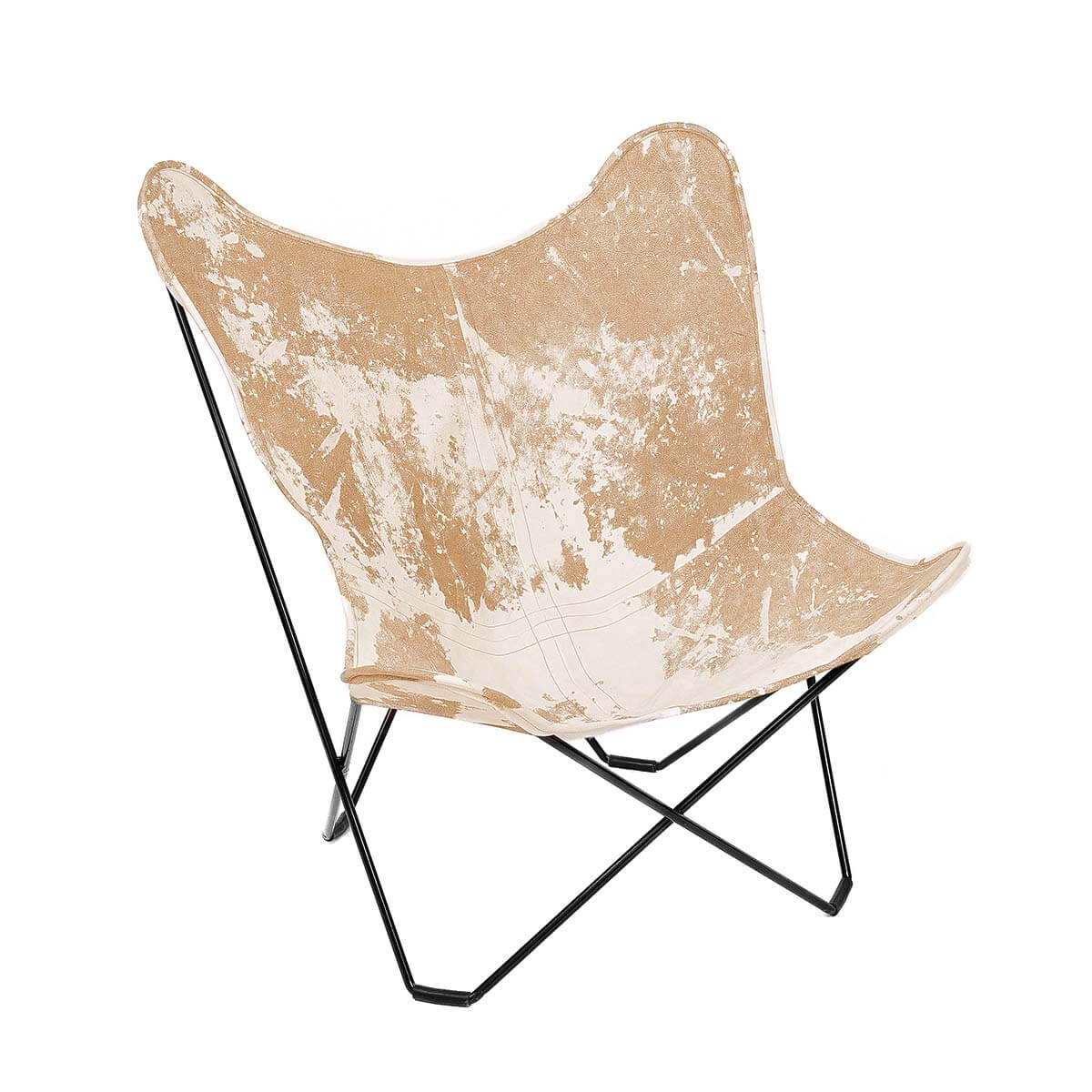 Butterfly Chair Vintage Cowhide