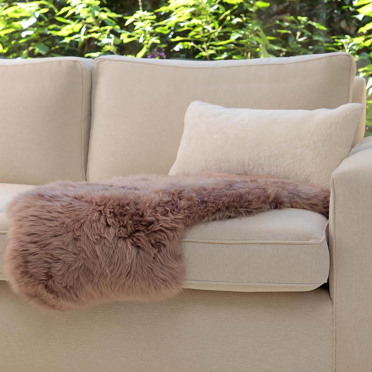 Long Hair Genuine Sheepskin Rug - 3' x 2'