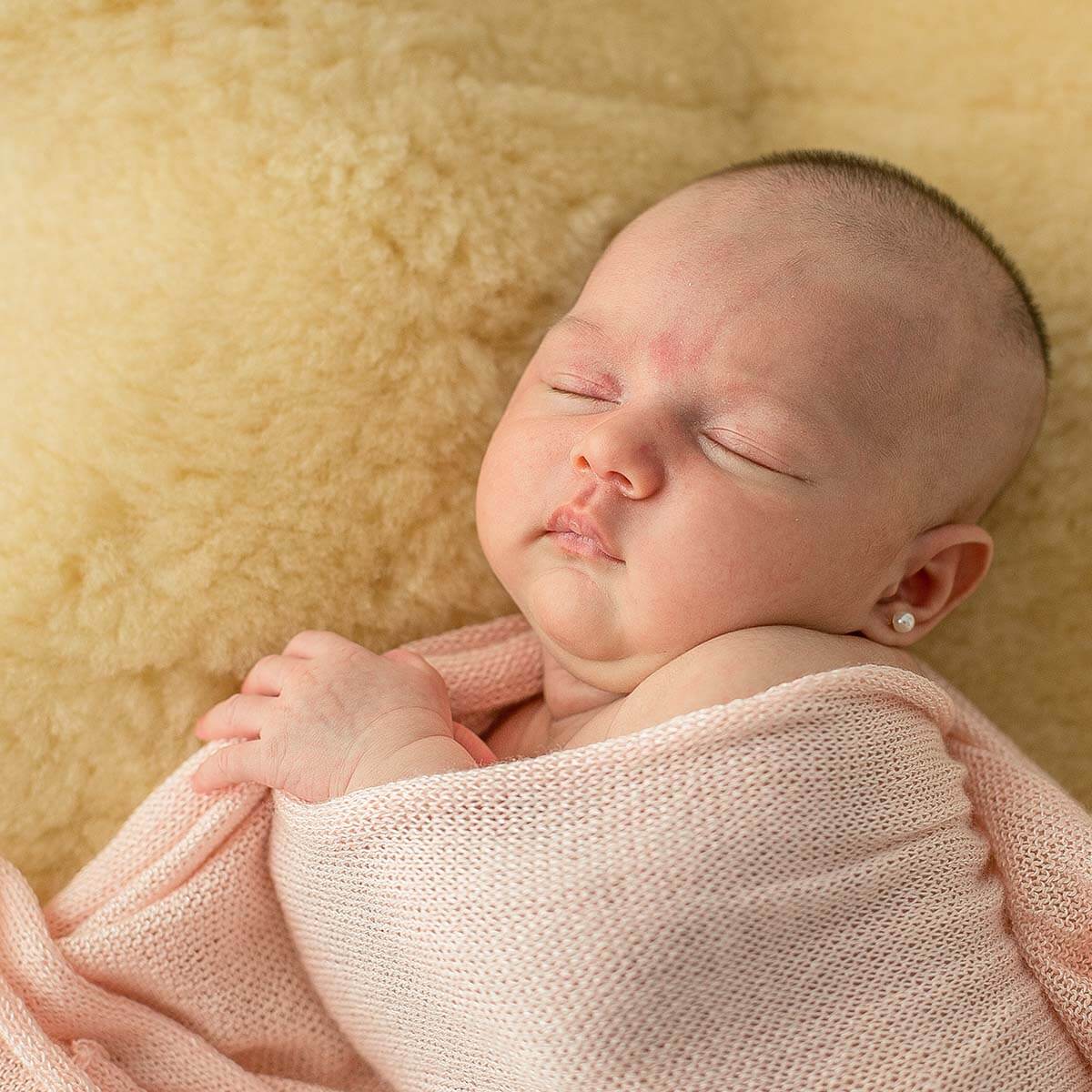 Shorn Medical Baby Sheepskin - 3' x 2'