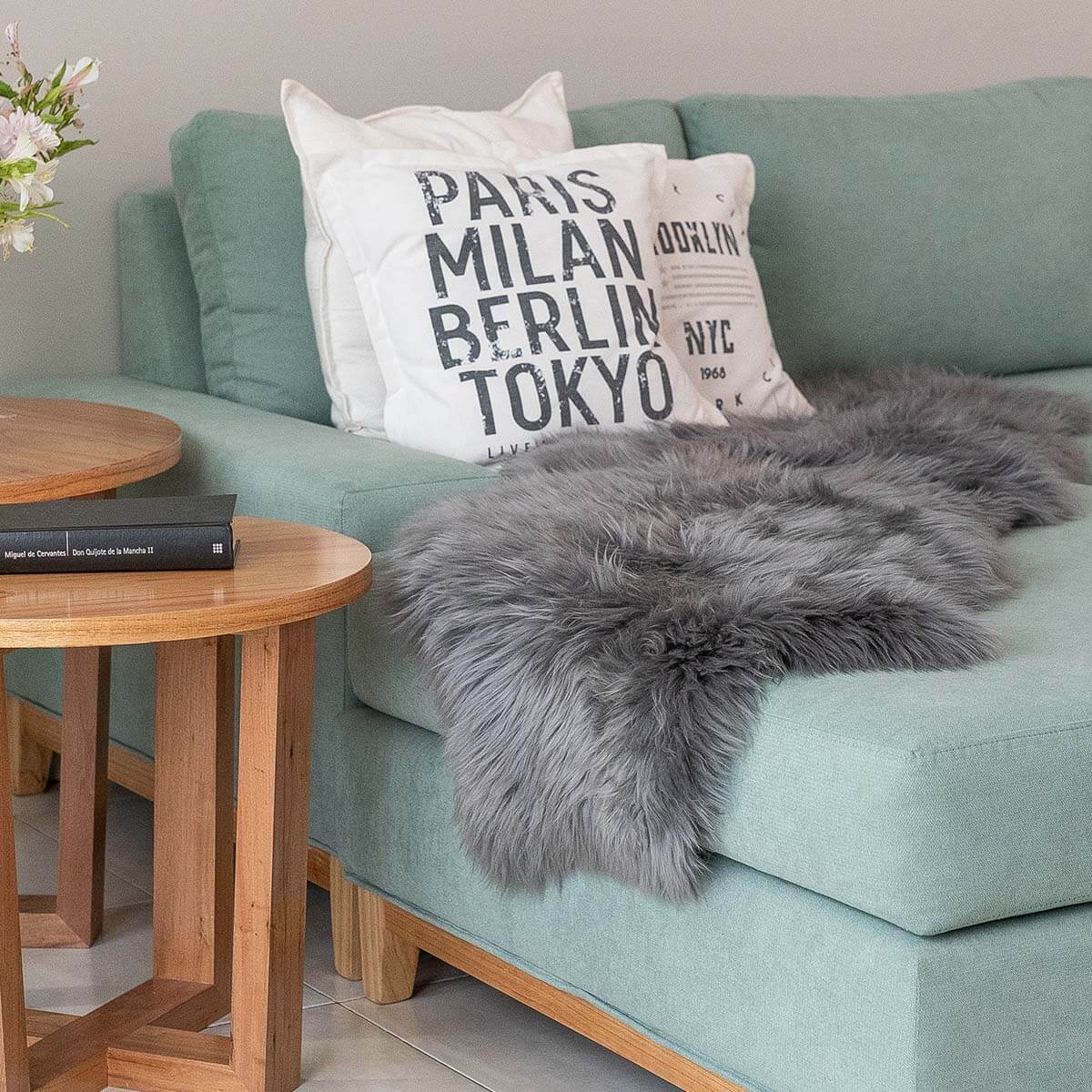 Genuine Sheepskin Rug Duo - 6' x 2'