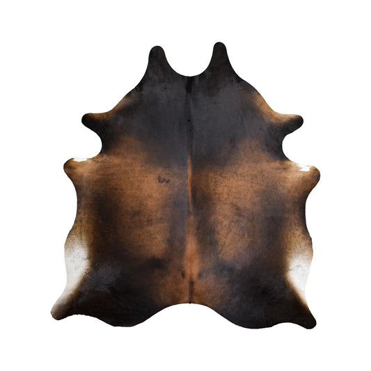Mahogany Brown Cowhide Rug – 6' 6" x 7´