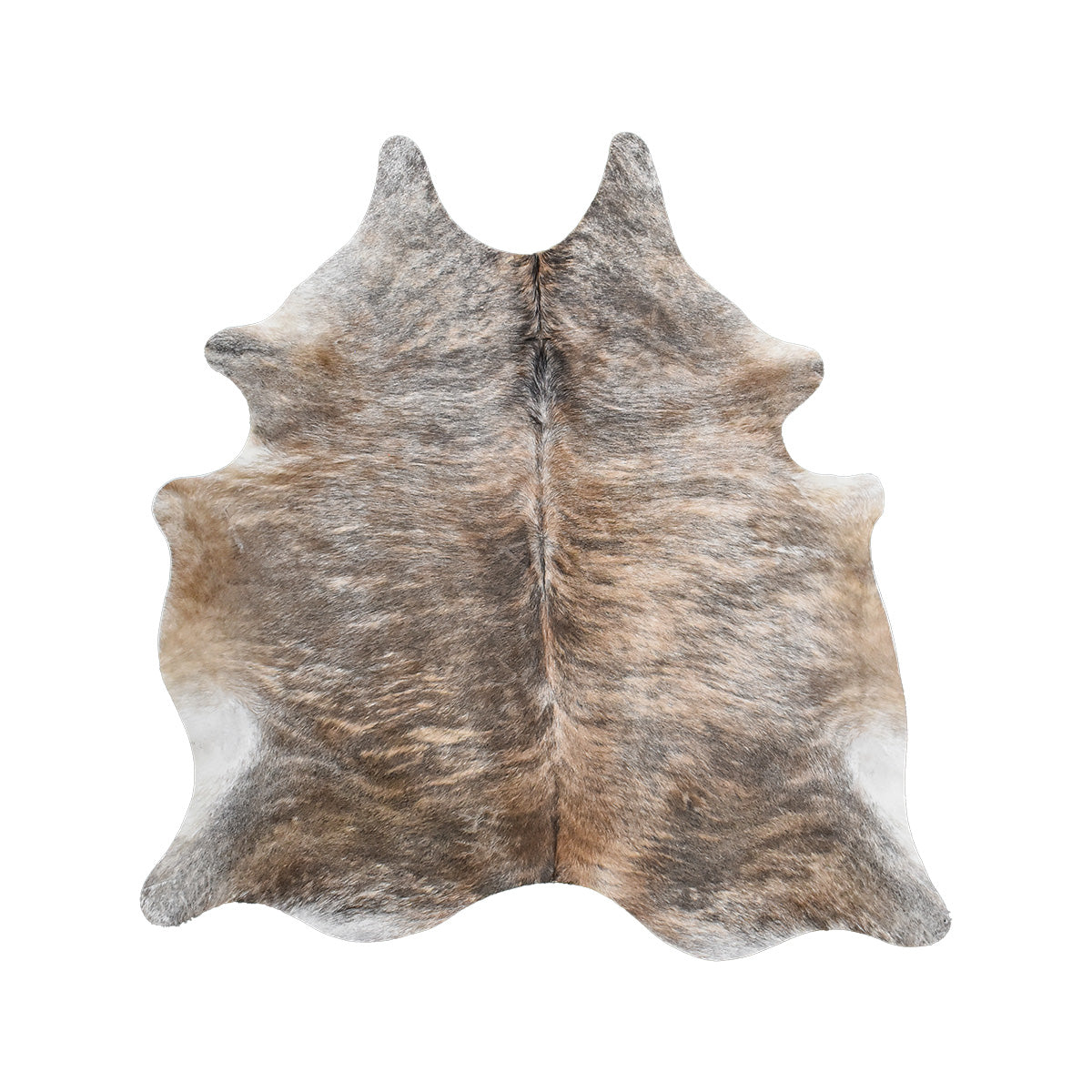 Light Brindle Cowhide Rug – 5' 9" x 6' 3"