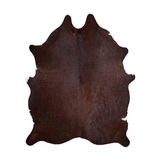 Brown Cowhide Rug – 6.2' x 7.5'