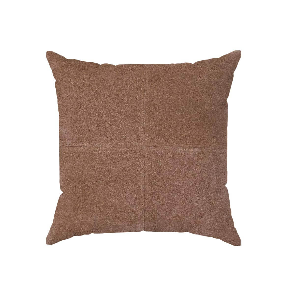 Cowhide Suede Pillow Cover 16″ x 16″ – Mosaic Design
