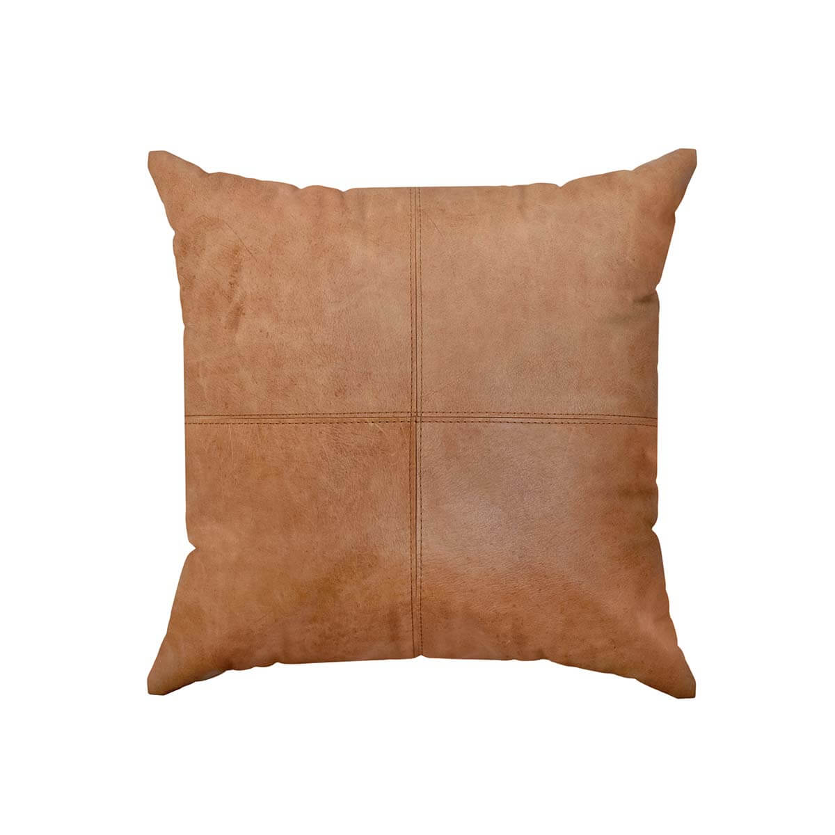 Cowhide Crash Pillow Cover 16″ x 16″ – Mosaic Design