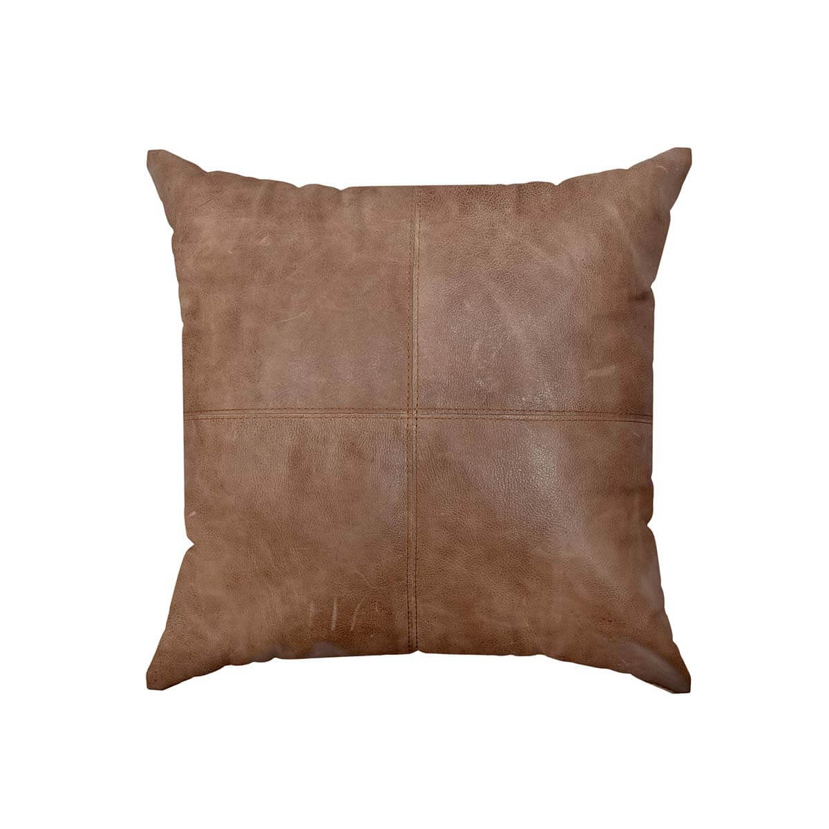 Cowhide Crash Pillow Cover 16″ x 16″ – Mosaic Design