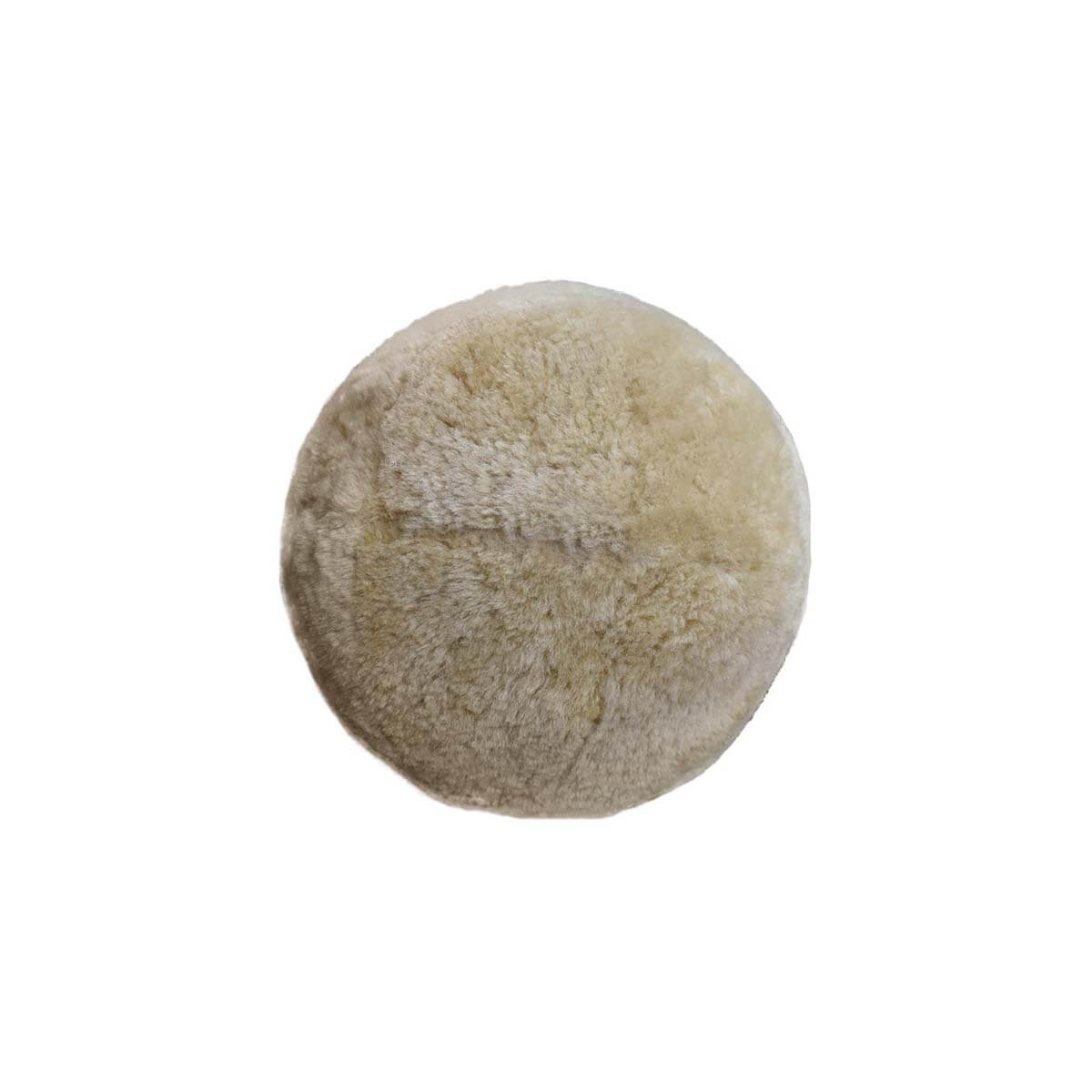 Sheared Sheepskin Sphere Pillow 12.20″Ø
