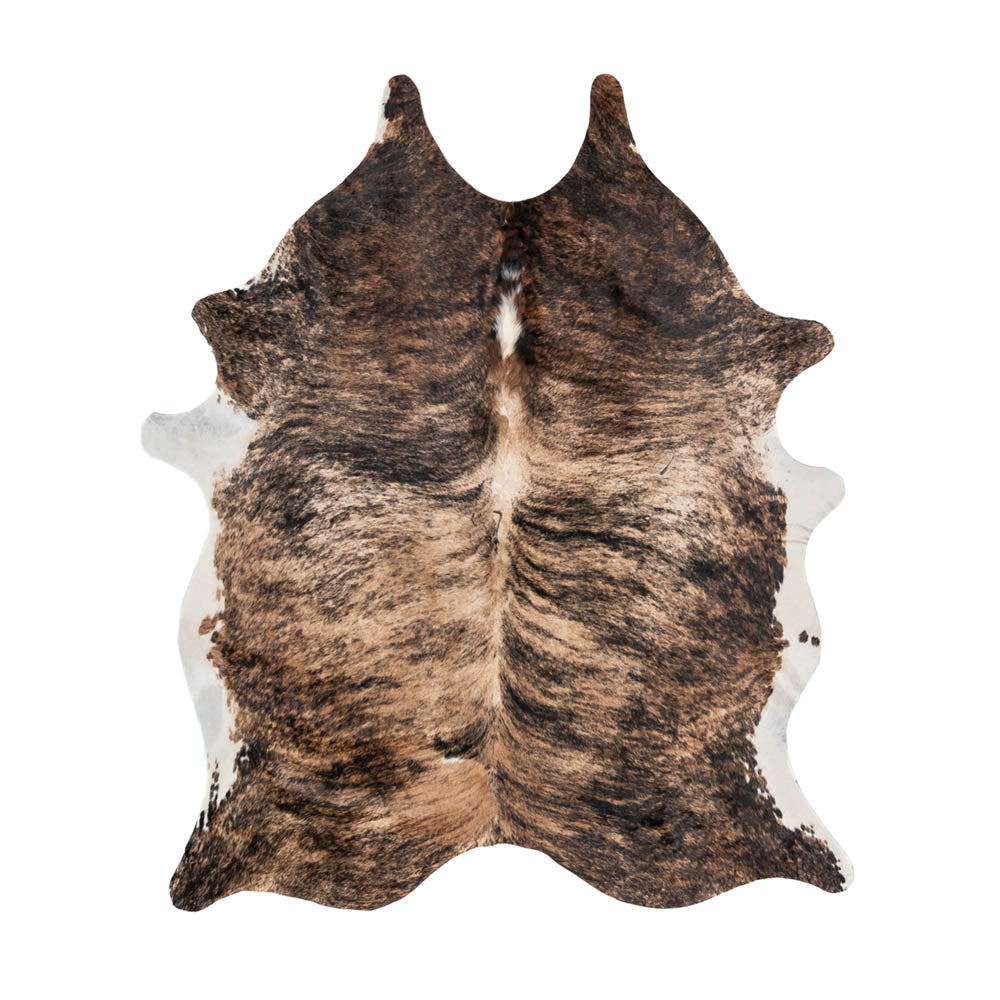 Light Brindle Cowhide Rug – 6.2' x 6.7'