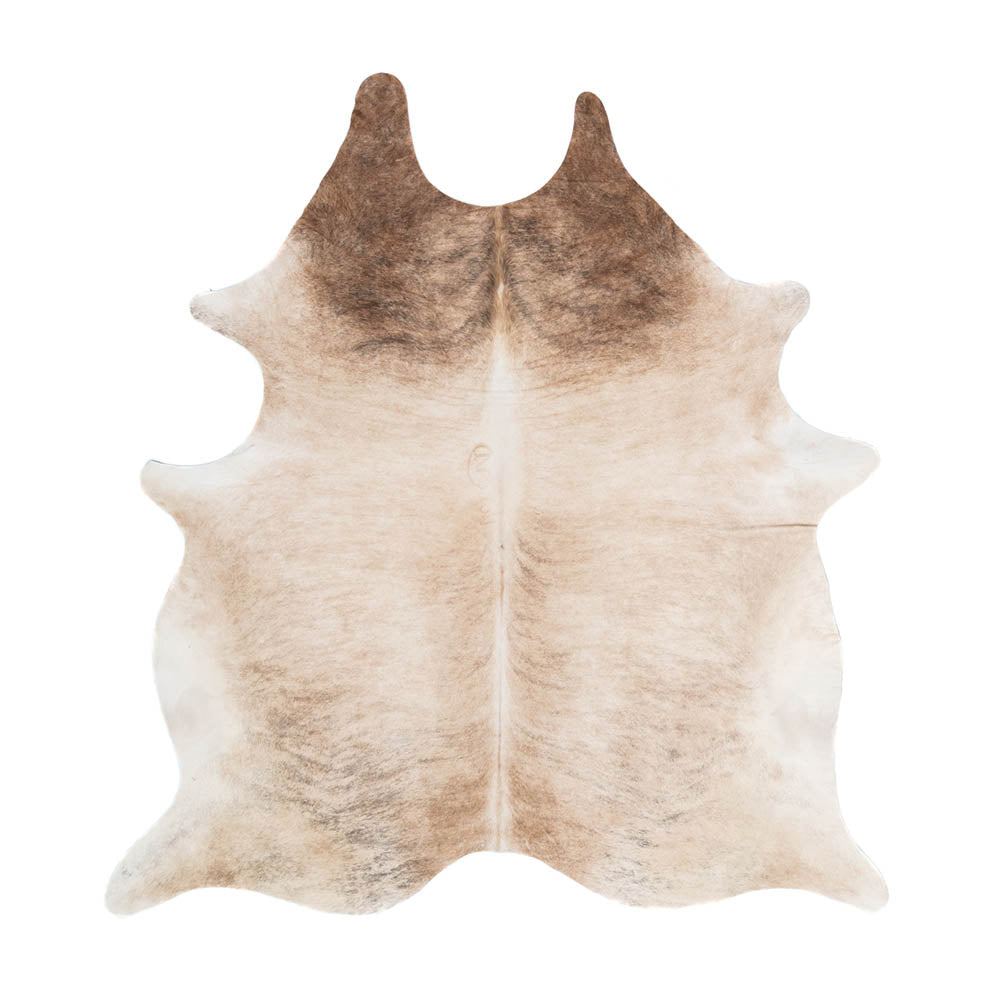 Light Brindle Cowhide Rug – 6.5' x 7'