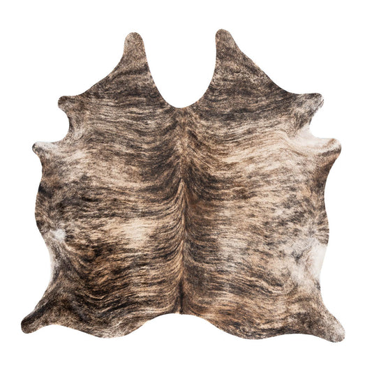 Light Brindle Cowhide Rug – 6.8' x 6.5'