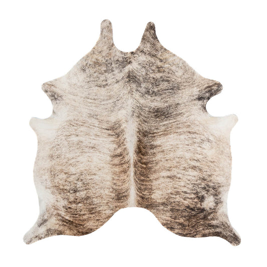 Light Brindle Cowhide Rug – 6.5' x 6.5'