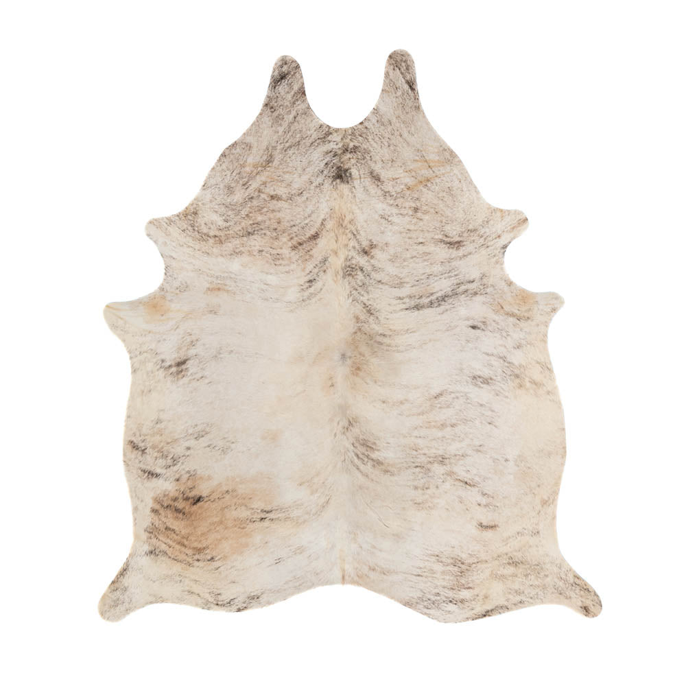 Light Brindle Cowhide Rug – 6.2' x 6.8'