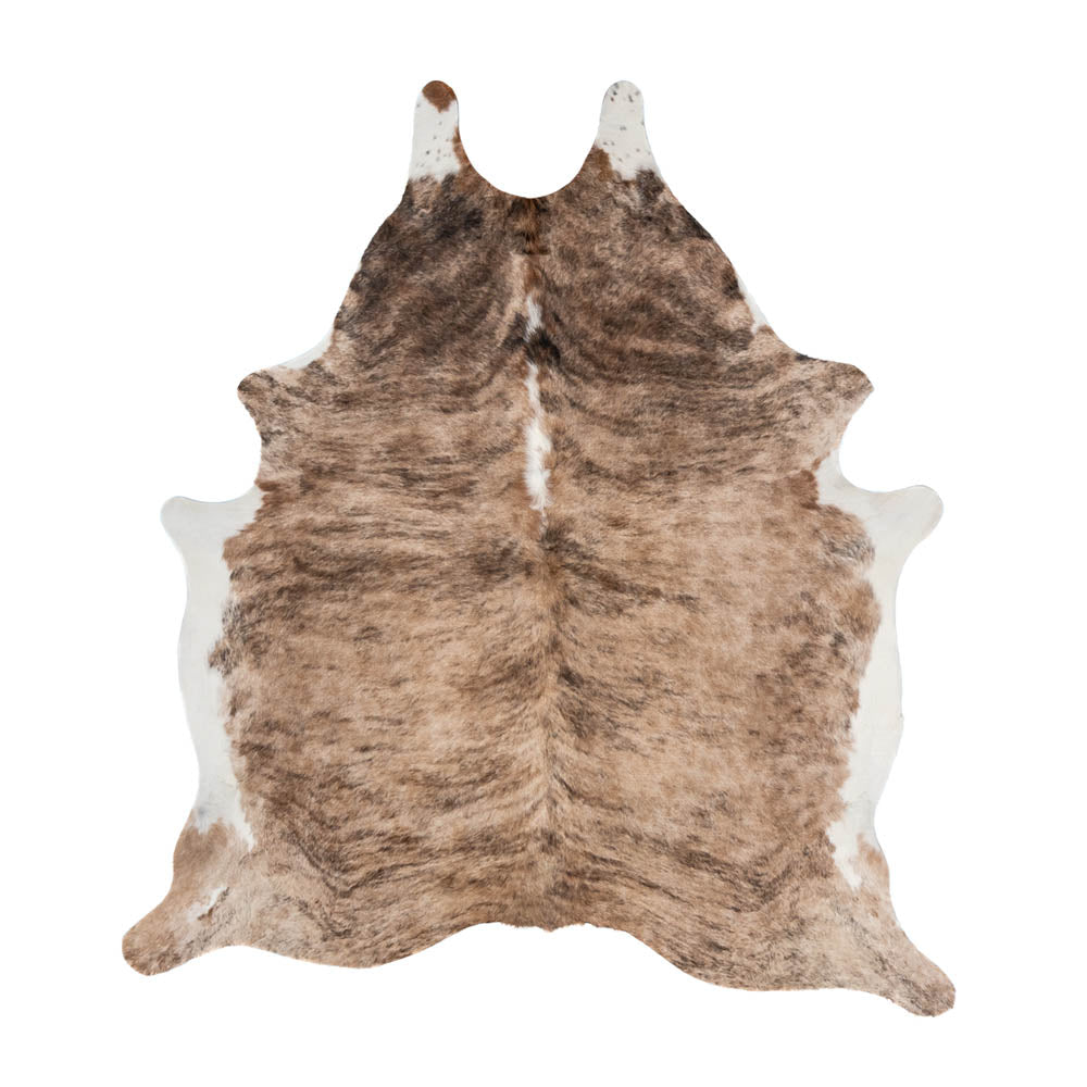 Light Brindle Cowhide Rug – 6.3' x 6.8'