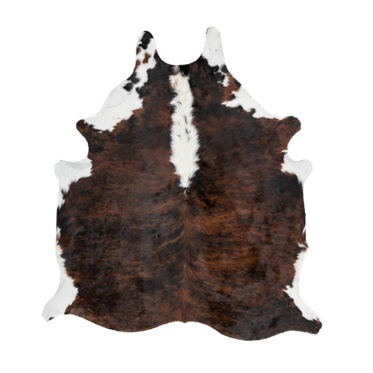 Dark Brindle Cowhide Rug – 6.2' x 6.7'