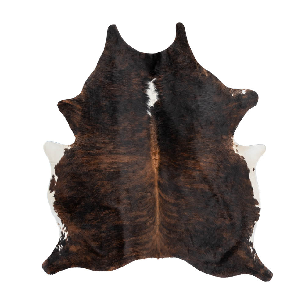 Dark Brindle Cowhide Rug – 6.2' x 6.7'