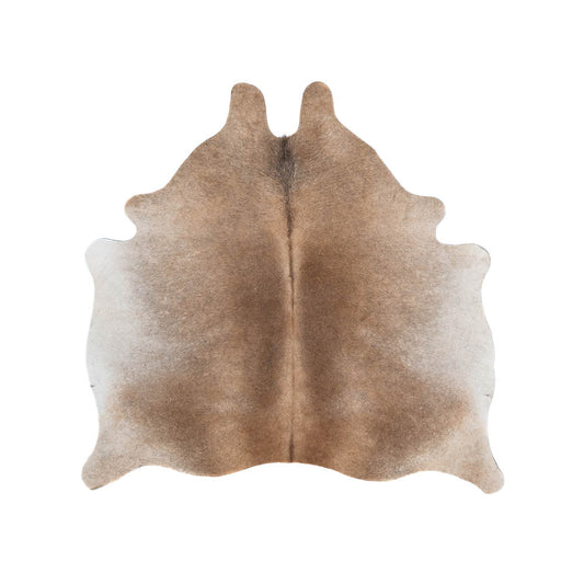 Exotic Beige Cowhide Rug – 5' x 4.7´