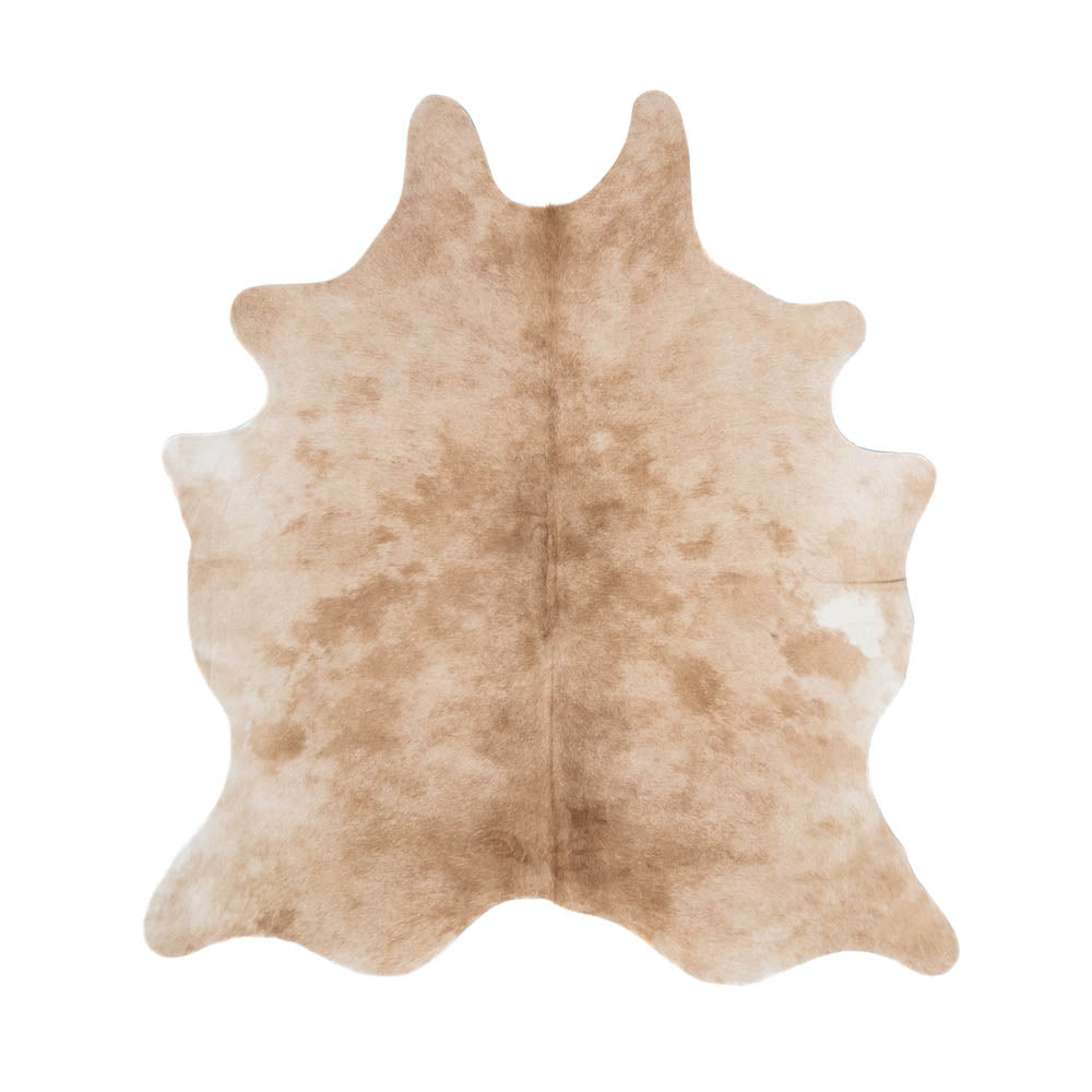Exotic Beige Cowhide Rug – 5.4' x 5.4´