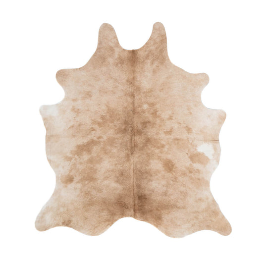 Exotic Beige Cowhide Rug – 5.4' x 5.4´
