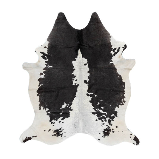 Black & White Cowhide Rug – 6' x 6.5'